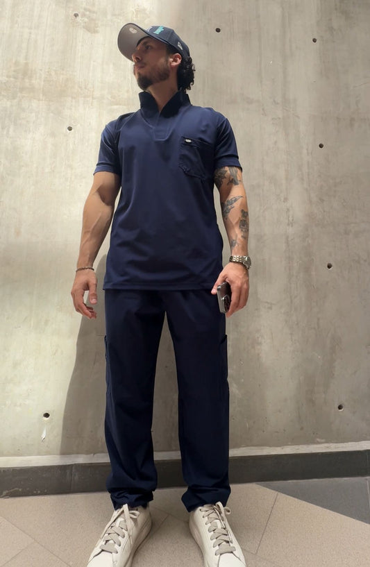 Mao azul marino